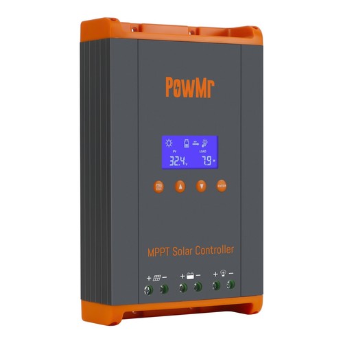 MPPT Solar Charge Controller 12/24/36/48V 60A Panel Battery Inverter 2800W Sine Wave