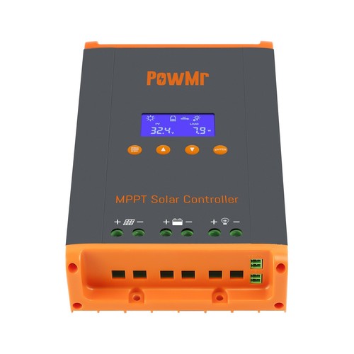 MPPT Solar Charge Controller 12/24/36/48V 60A Panel Battery Inverter 2800W Sine Wave Munqo